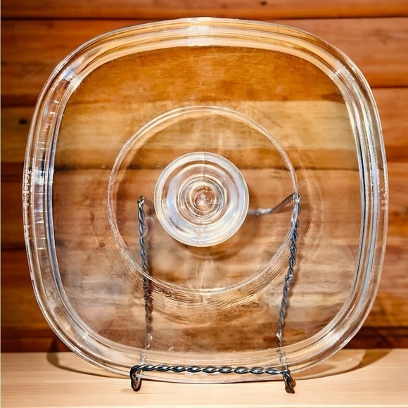 Pyrex A- 9-0 Clear Glass Lid Vintage Replacement - Picture 1 of 5